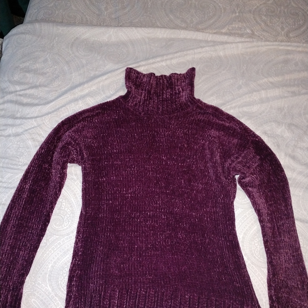 Purple Turtleneck
